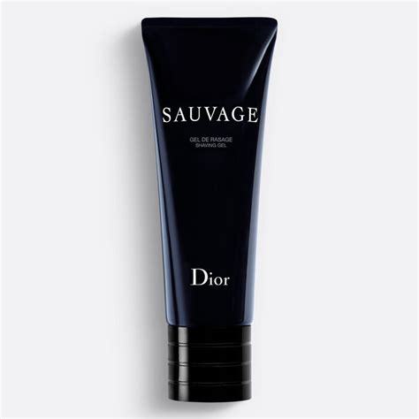 Sauvage Shaving Gel: Helps Protect Skin from Irritation 